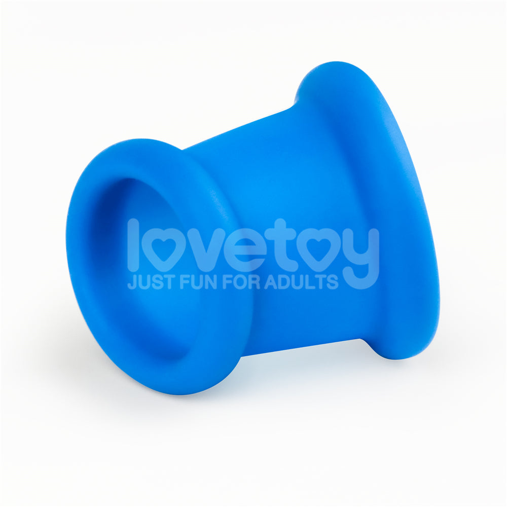 Tapered Squeeze Stretcher – Dual-Function Penis Ring and Ball Stretcher Silicone Device > Sex Toys For Men > Ball Stretchers - Tophatter Daily Deals