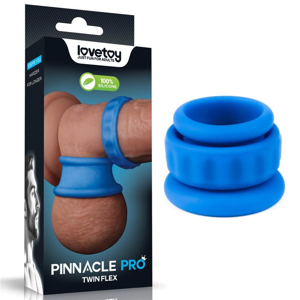 Twin Flex Stretcher – Versatile Two-Piece Adjustable Stretching Device > Cock Ring > Single - Tophatter Daily Deals