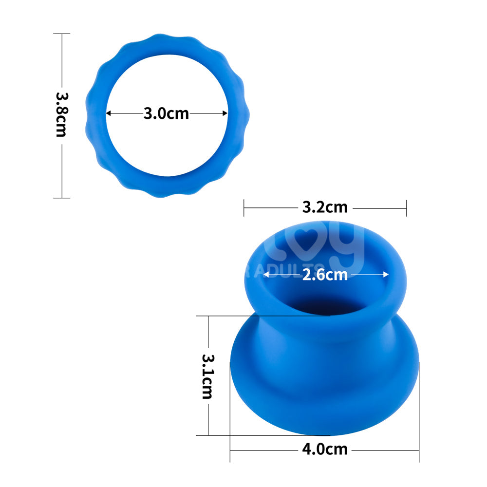 Twin Flex Stretcher – Versatile Two-Piece Adjustable Stretching Device > Cock Ring > Single - Tophatter Daily Deals