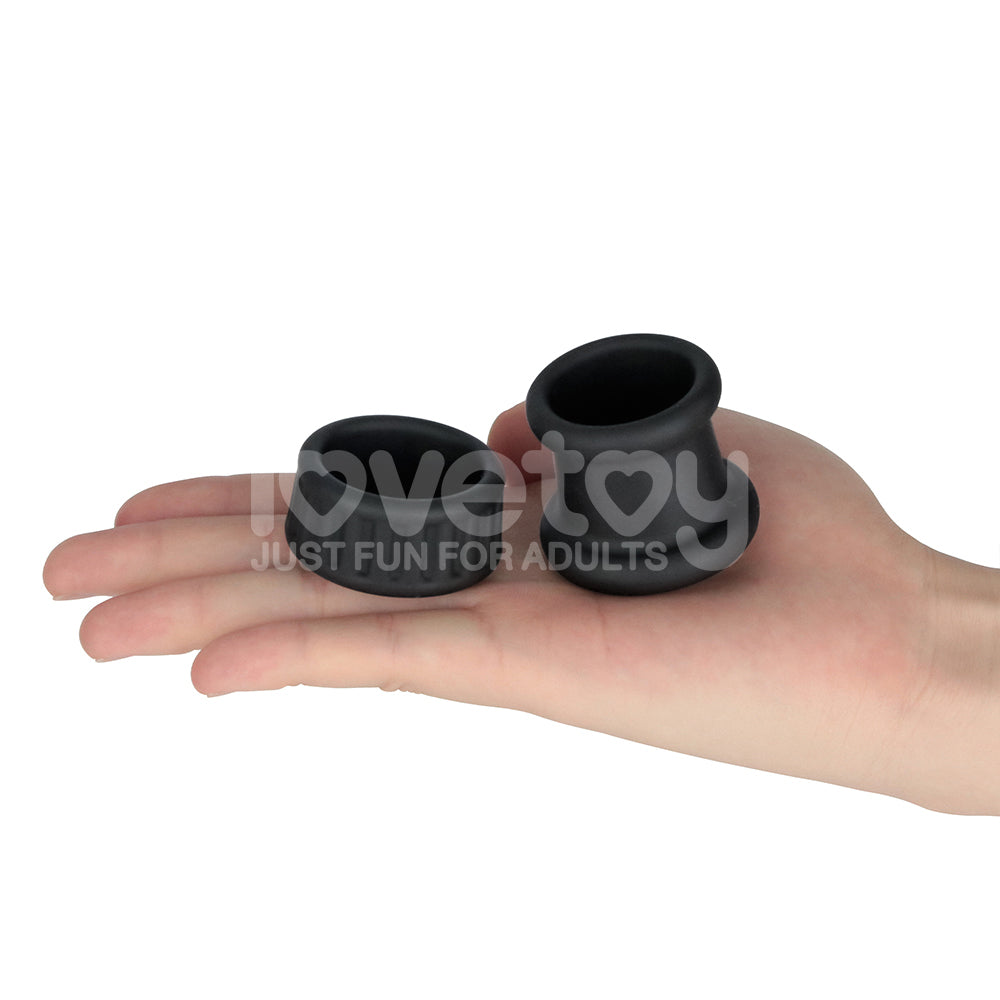 Twin Grip Stretcher – Adjustable Dual-Piece Stretcher > Cock Ring > Single - Tophatter Daily Deals