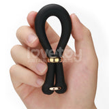 AnyFit Silicone Stretcher Ring – Adjustable Dual-Loop Silicone Stretcher > Cock Ring > Adjustable - Tophatter Daily Deals