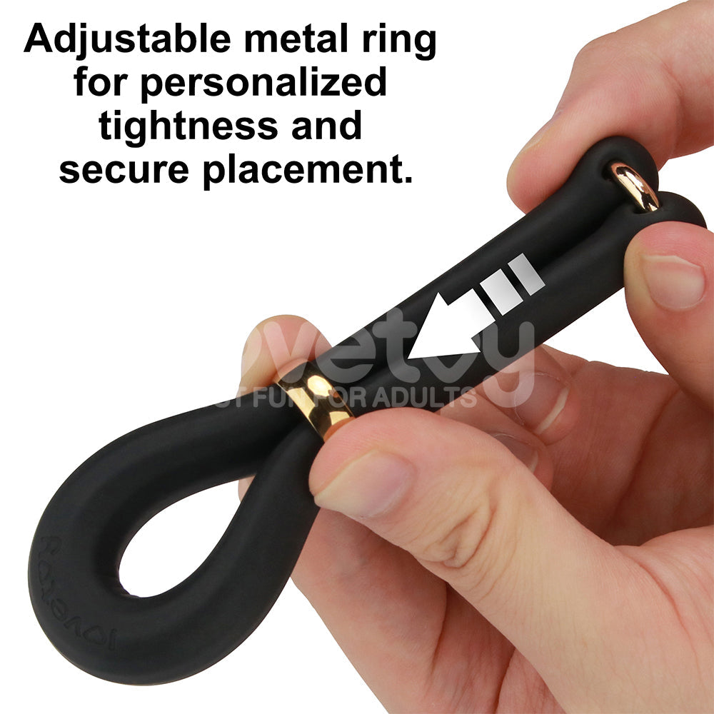AnyFit Silicone Stretcher Ring – Adjustable Dual-Loop Silicone Stretcher > Cock Ring > Adjustable - Tophatter Daily Deals