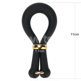 AnyFit Silicone Stretcher Ring – Adjustable Dual-Loop Silicone Stretcher > Cock Ring > Adjustable - Tophatter Daily Deals