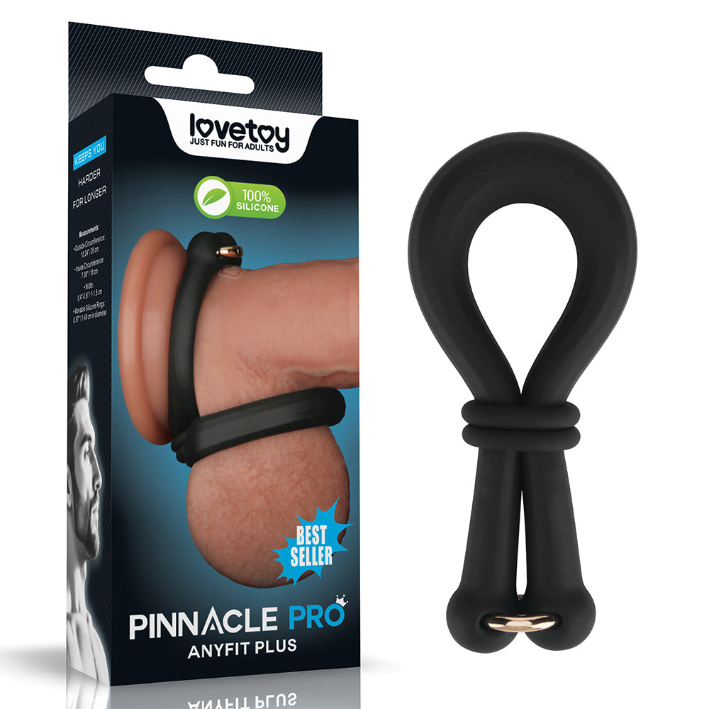 Pinnacle Pro AnyFit Plus – Adjustable Silicone Cock Ring Stretcher > Cock Ring > Adjustable - Tophatter Daily Deals