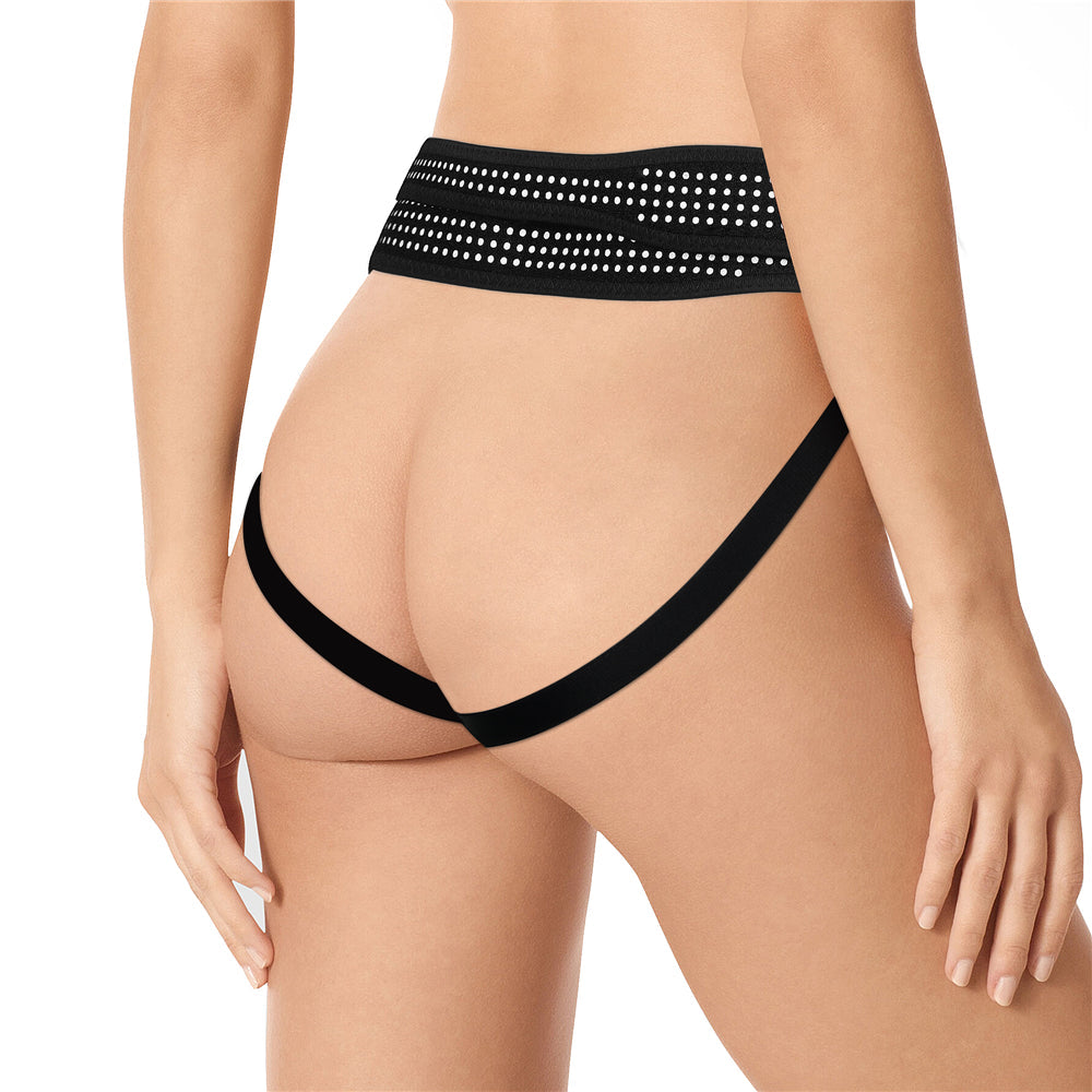 Lovetoy Easy Strapon Harness Adjustable Polka Dot Style > Dildos > Strap On Harnesses - Tophatter Daily Deals