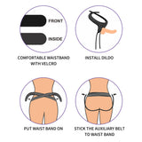 Lovetoy Easy Strapon Harness Adjustable Polka Dot Style > Dildos > Strap On Harnesses - Tophatter Daily Deals