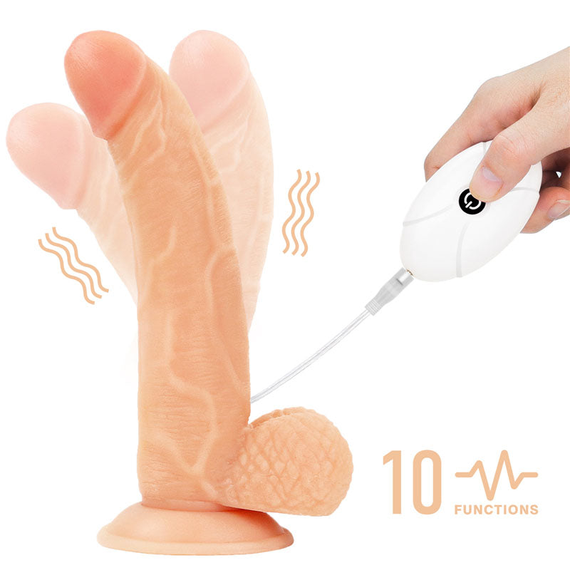 Ingen Vibrating Easy Strap-On Set – 21.6 cm Vibrating Strap-On > Dildos > Strap On Dildos - Tophatter Daily Deals