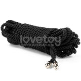Rebellion Reign Ebony Silky Bondage Rope – 10 Meter Rope > Bondage Gear > Rope - Tophatter Daily Deals
