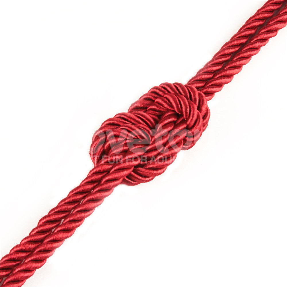 Rebellion Reign Ebony Silky Bondage Rope 10 Meter > Bondage Gear > Rope - Tophatter Daily Deals