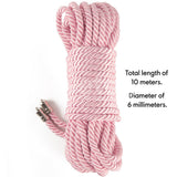 Rebellion Reign Ebony Silky Bondage Rope 10 Meter – Luxury Bondage Rope > Bondage Gear > Rope - Tophatter Daily Deals