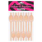 Pussy Straws 9 Pack – Flexible Straw Set > Novelties > Party Supplies - Tophatter Daily Deals