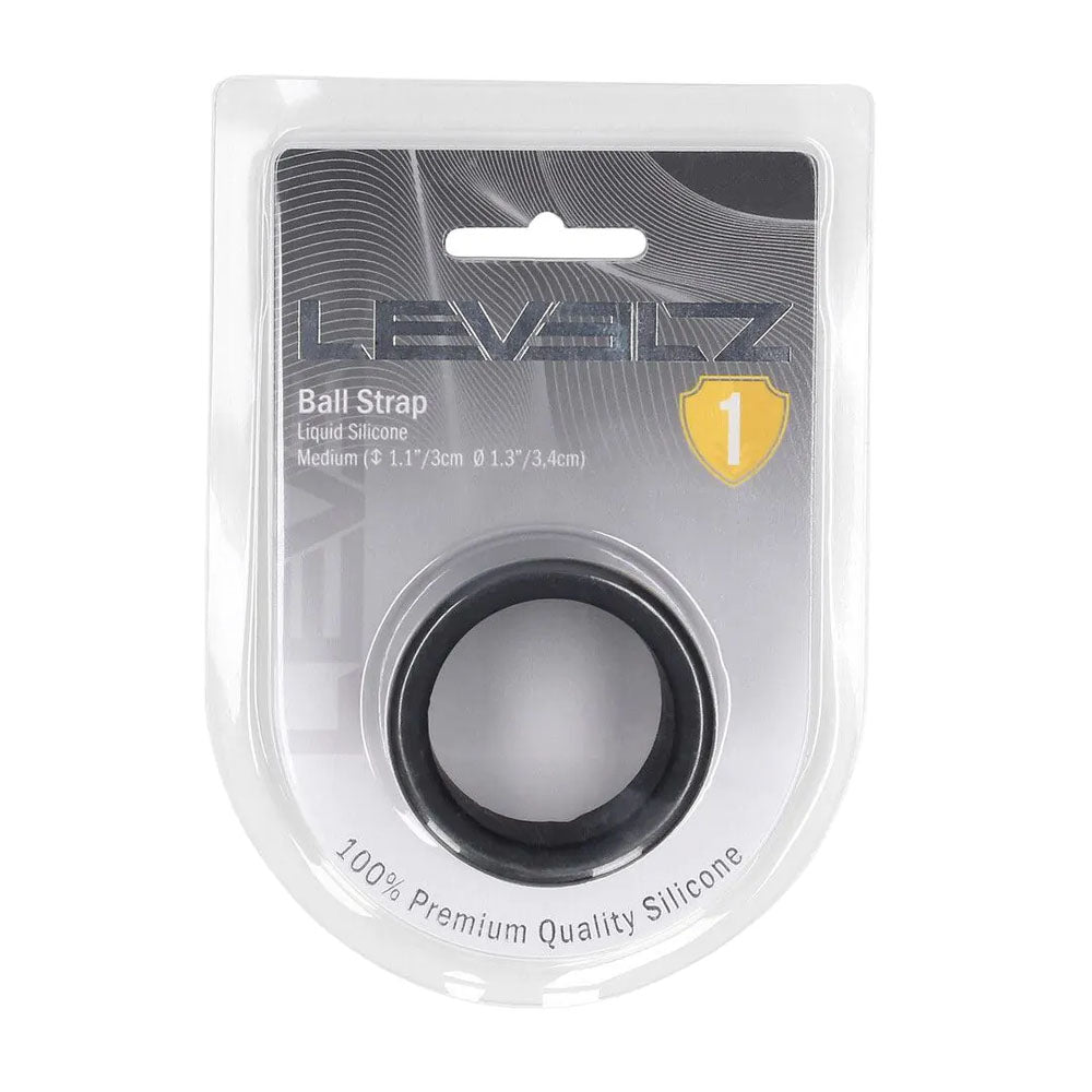 Levelz Liquid Silicone Ball Strap – Body-Safe Non-Vibrating Ball Strap > Sex Toys For Men > Ball Stretchers - Tophatter Daily Deals