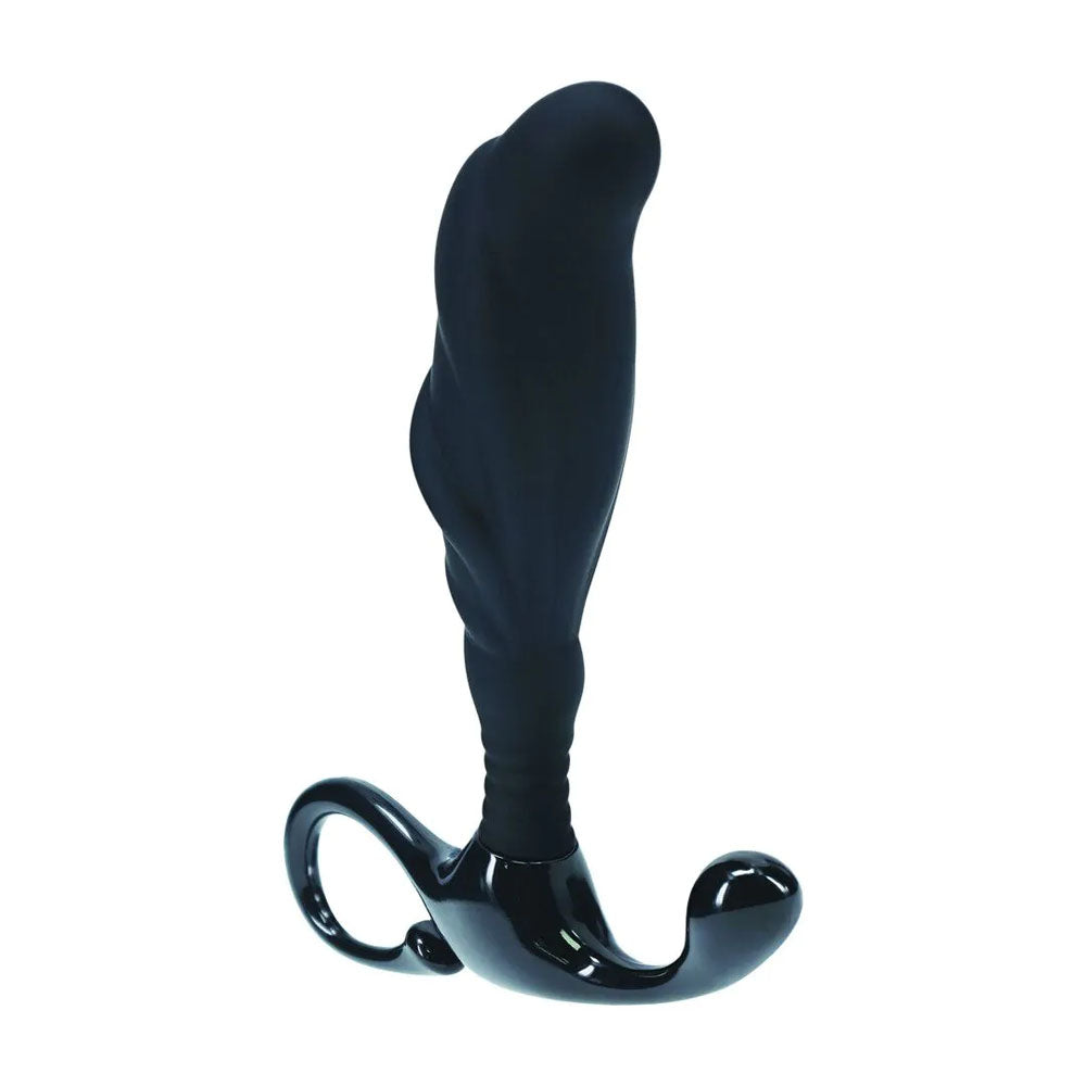 Levelz Rippled with Hard Loop (Large) – Silicone Large Prostate Massager > Anal Range > Prostate Plugs - Tophatter Daily Deals