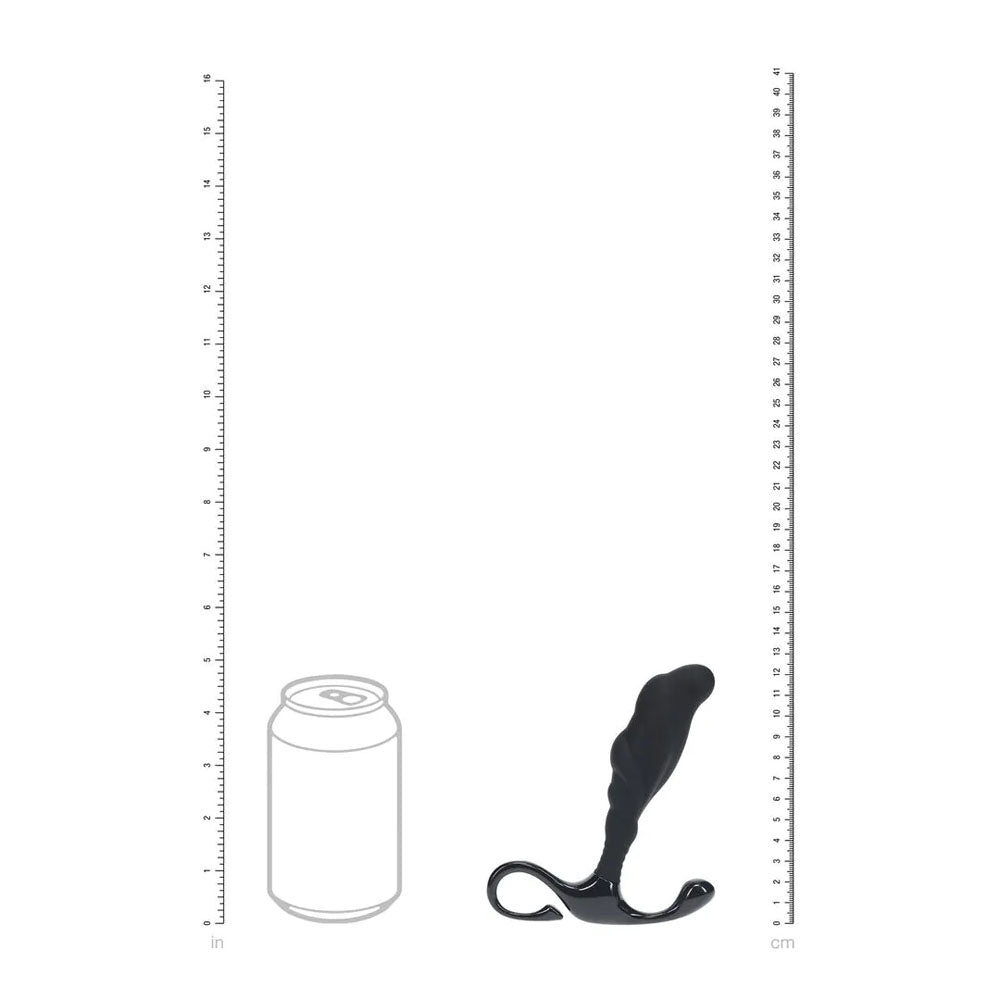 Levelz Rippled with Hard Loop (Large) – Silicone Large Prostate Massager > Anal Range > Prostate Plugs - Tophatter Daily Deals