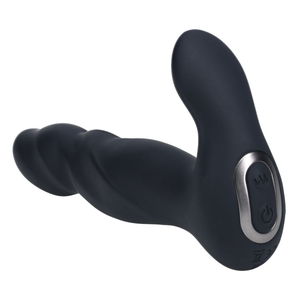 LEVELZ Vibrating and Thrusting Silicone Prostate Massager – USB Rechargeable > Anal Range > Prostate Plugs - Tophatter Daily Deals