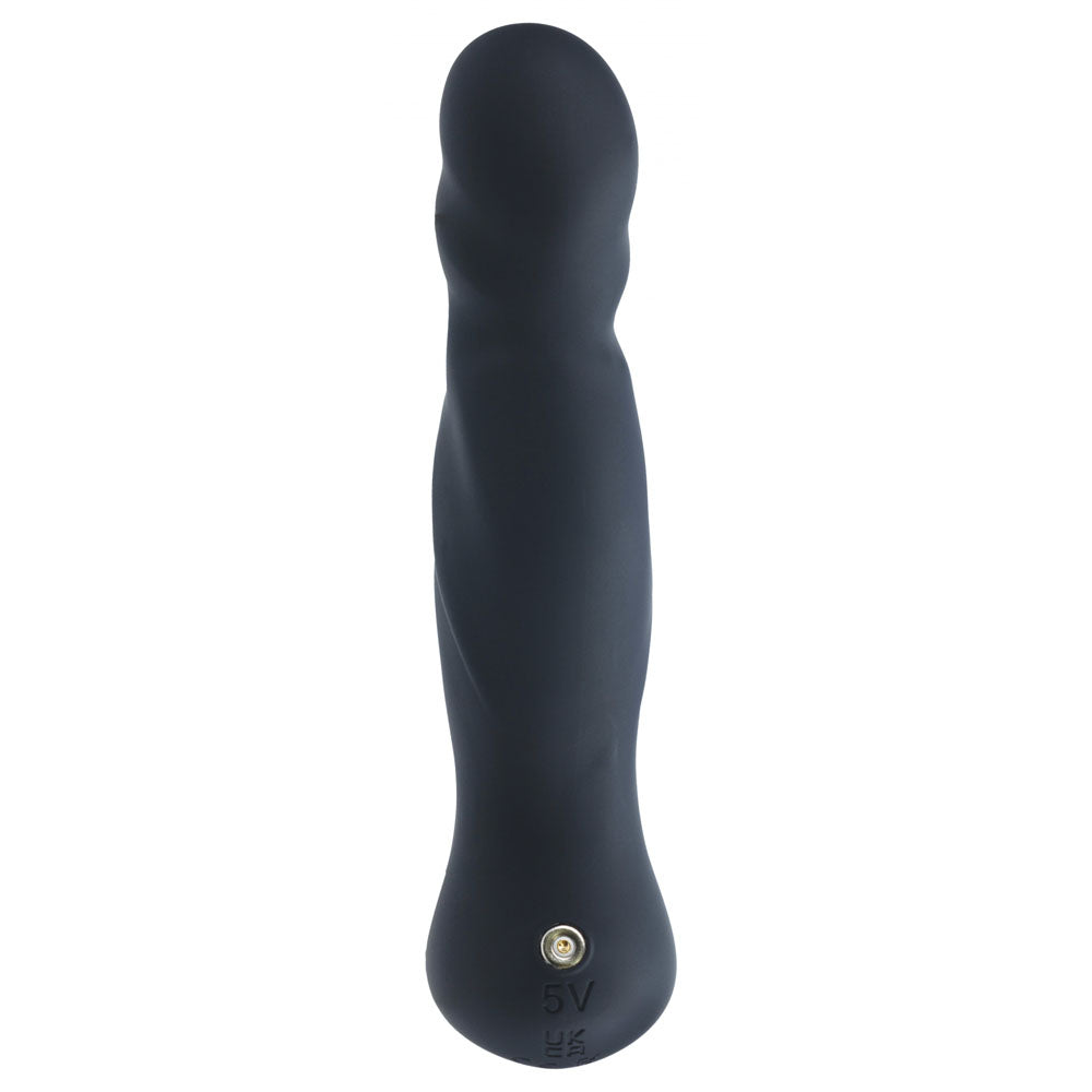 LEVELZ Vibrating and Thrusting Silicone Prostate Massager – USB Rechargeable > Anal Range > Prostate Plugs - Tophatter Daily Deals