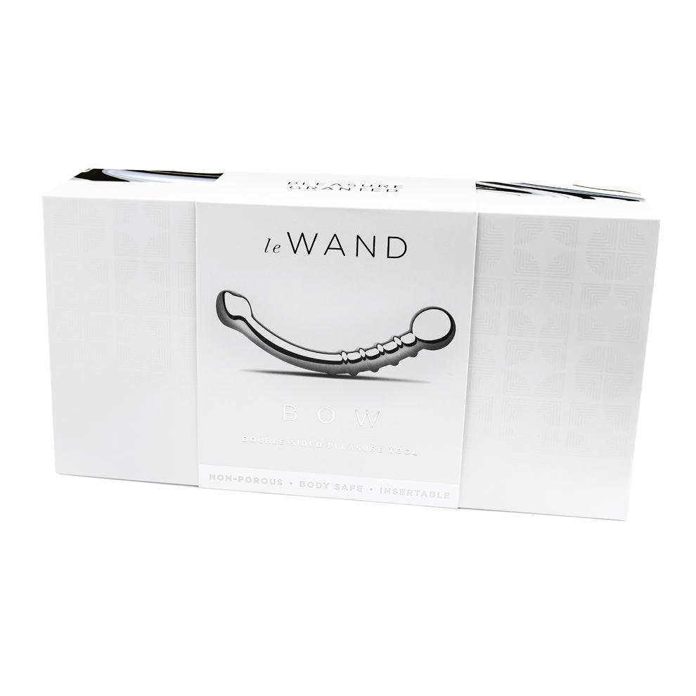 Le Wand Bow Stainless Steel Dildo – Sleek Curved Stainless Steel Dildo > Dildos > Neutral Dildos - Tophatter Daily Deals
