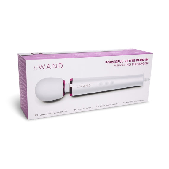 Le Wand Powerful Petite Plug-In – Petite Vibrating Massager > Sex Toys > Massage Wands - Tophatter Daily Deals