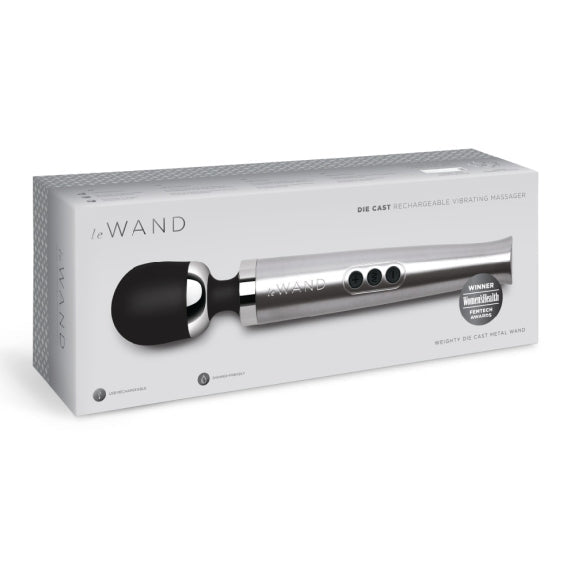 Le Wand Die Cast Rechargeable Massager – Powerful Wand Vibrator > Sex Toys > Massage Wands - Tophatter Daily Deals