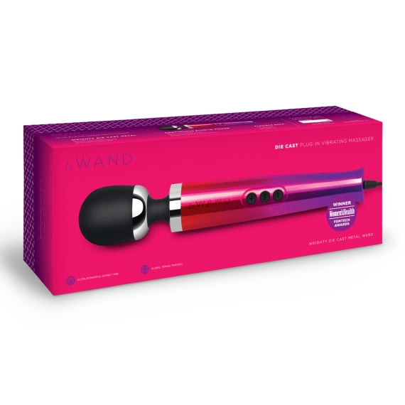 Le Wand Die Cast Plug-In – Powerful Corded Wand Massager > Sex Toys > Massage Wands - Tophatter Daily Deals