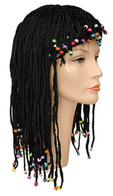 Bargain Beaded Cleo Wig Halloween Wigs - Tophatter Daily Deals