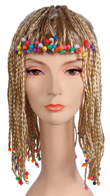 Bargain Beaded Cleo Wig Halloween Wigs - Tophatter Daily Deals