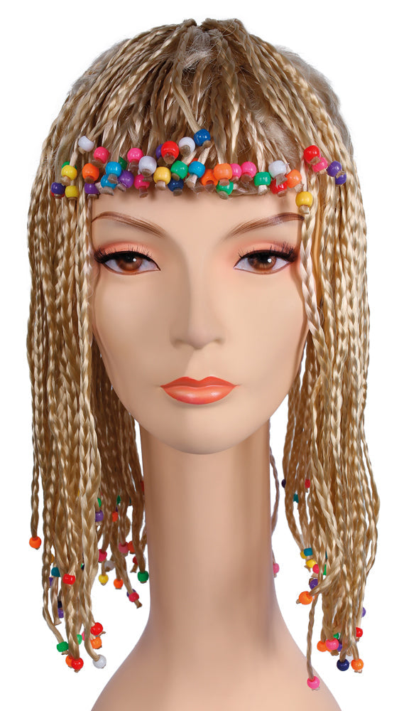 Bargain Beaded Cleo Wig Halloween Wigs - Tophatter Daily Deals