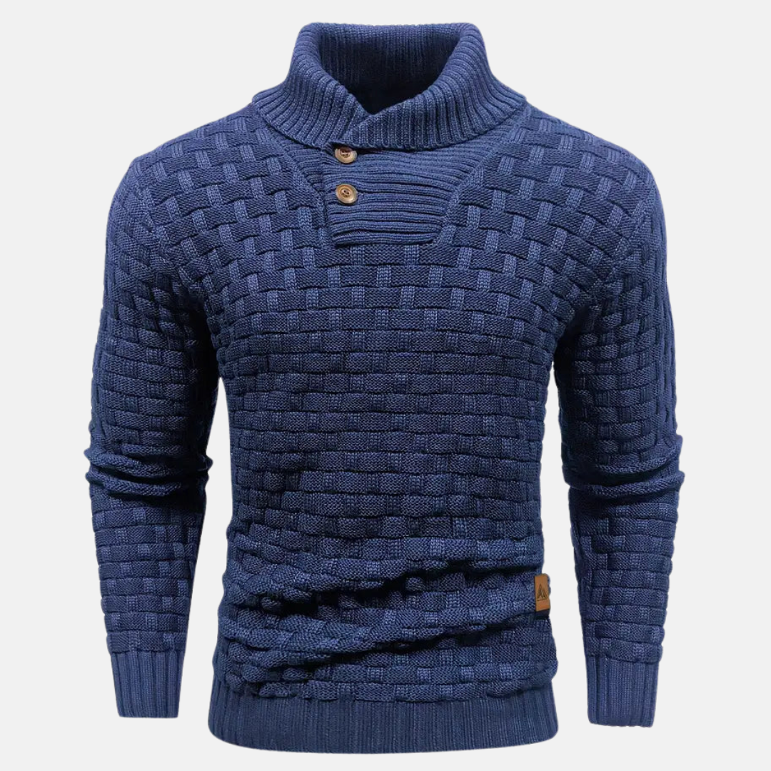 Soft Men's Knit Sweater - Shawl Collar, Knit, Casual - Tophatter Daily Deals