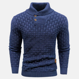Soft Men's Knit Sweater - Shawl Collar, Knit, Casual - Tophatter Daily Deals