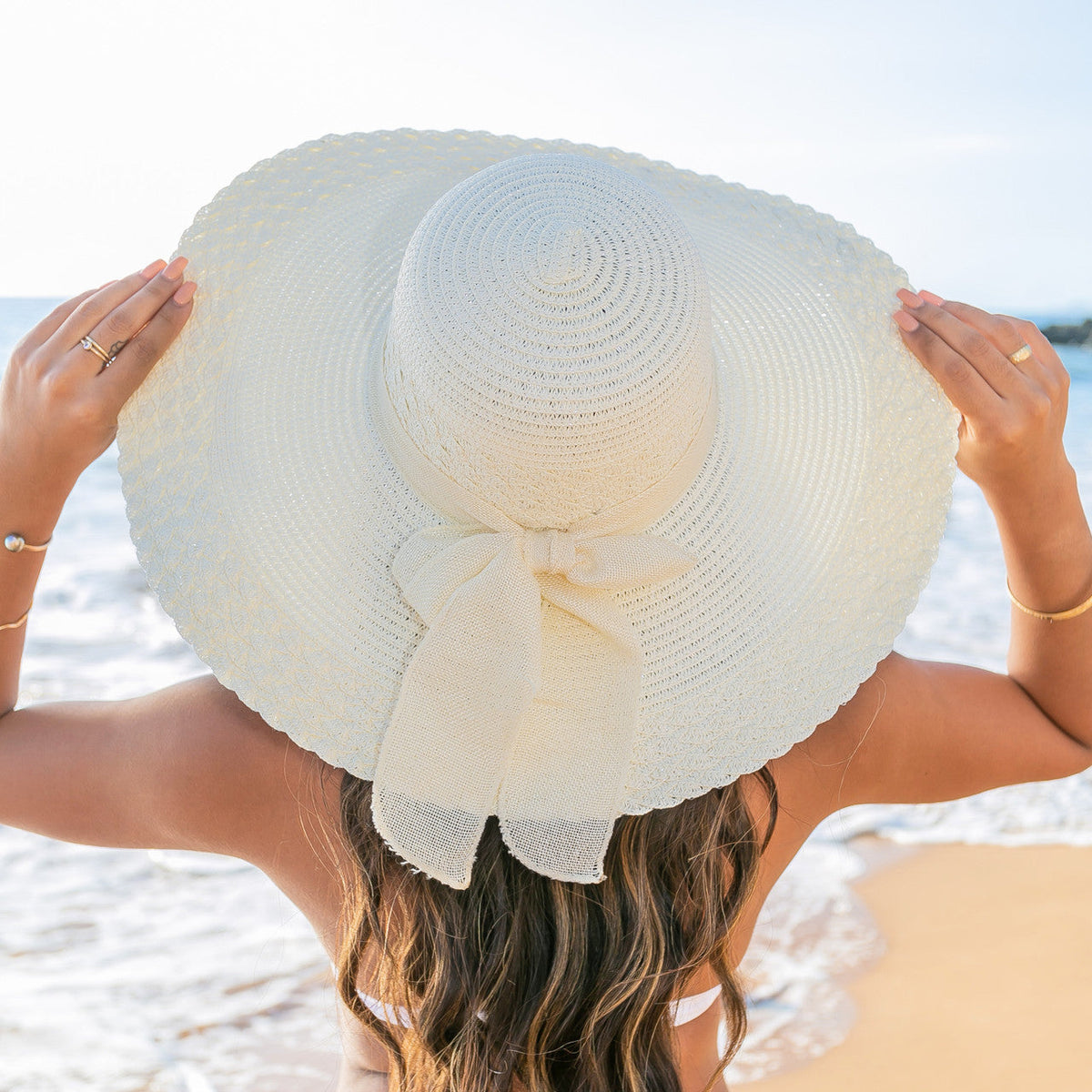 Scallop Edge Sunhat Hats - Tophatter Daily Deals
