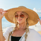 Scallop Edge Sunhat Hats - Tophatter Daily Deals