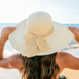 Scallop Edge Sunhat Straw Hats - Tophatter Daily Deals