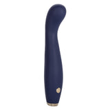 Chic Peony Flexible G-Wand Vibrator with Dual Motors, 10 Speeds, Navy Blue Silicone and Gold Accents > Sex Toys For Ladies > G-Spot Vibrators - Tophatter Daily Deals