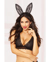 Lace Bunny Ears Headbands - Tophatter Daily Deals