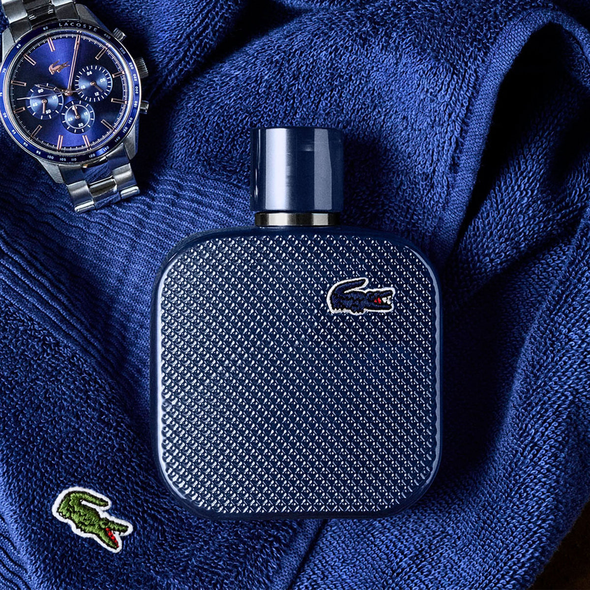 Lacoste L.12.12 Bleu Eau De Parfum 50ml Spray - Tophatter Daily Deals