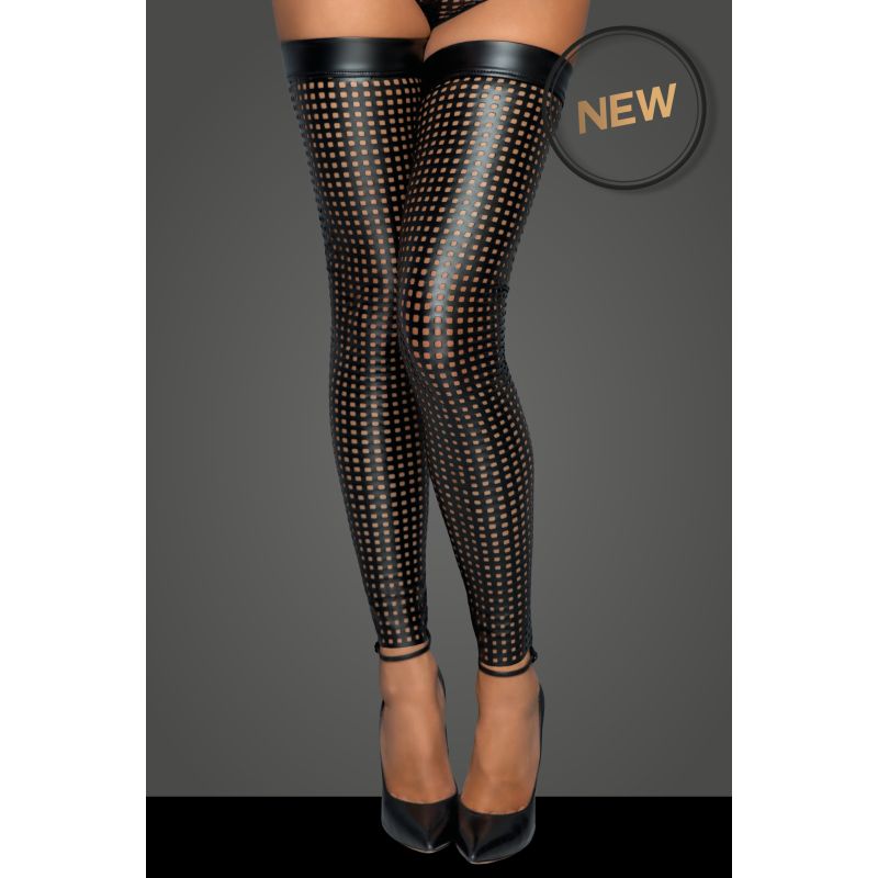 Ladies Laser Cut Stockings with Silicone Tape for Perfect Fit > Clothes > Hosiery > Stockings - Tophatter Daily Deals