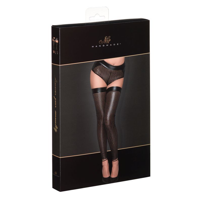 Ladies Laser Cut Stockings with Silicone Tape for Perfect Fit > Clothes > Hosiery > Stockings - Tophatter Daily Deals