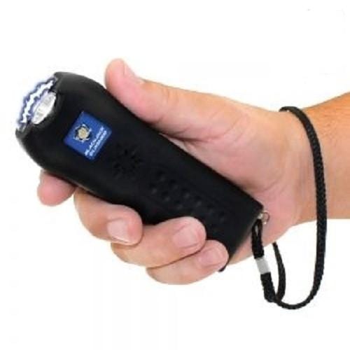 Ladies Choice Black Jack Flashlight Stun Gun & Personal Alarm 21M Volts Stun Guns - Tophatter Daily Deals
