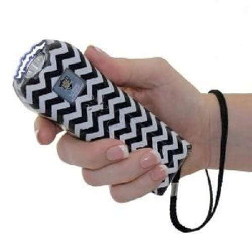 21 Million Volt Ladies Choice Chevron Stun Gun & Personal Alarm Stun Guns - Tophatter Daily Deals
