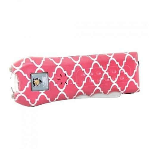 21,000,000 Volt Ladies Choice Designer Pink Stun Gun Flashlight QF Stun Guns - Tophatter Daily Deals