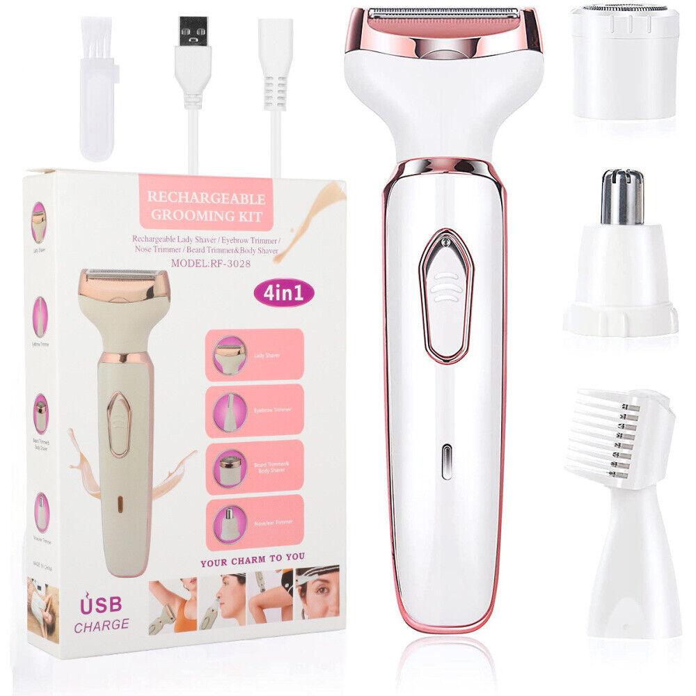 Ladies Shavers UK - Cordless Electric Lady Shaver Women Epilator Painless Razor Face Bikini Trimmer Design-2 Health & Beauty - Tophatter Daily Deals