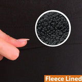 Best Fleece Lined Leggings UK - 4.9 TOG Black Tummy Control Thick Pants Women's Thermal Fleece Leggings Clothing - Tophatter Daily Deals