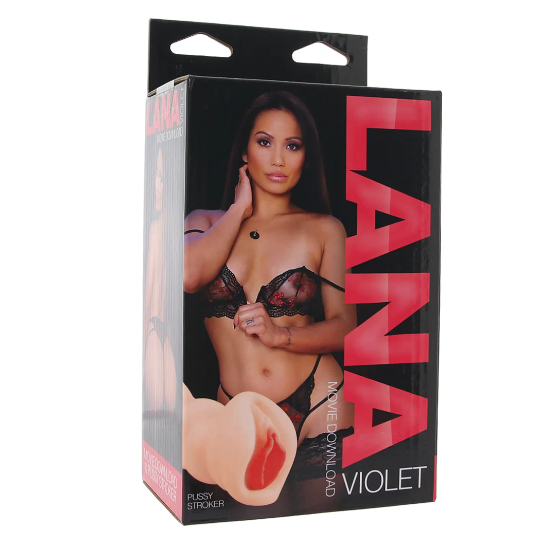 Lana Violet Realistic Pussy Stroker with Multi-Textured Interior > Sex Toys For Men > Masturbators > Pornstar - Tophatter Daily Deals