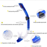 Swimming Breathing Tube - Dry Snorkel-Diving Snorkel For Scuba Diving Freediving Snorkeling With Top Dry Valve And Comfortable Mouthpiece Snorkel Swimming - Tophatter Daily Deals