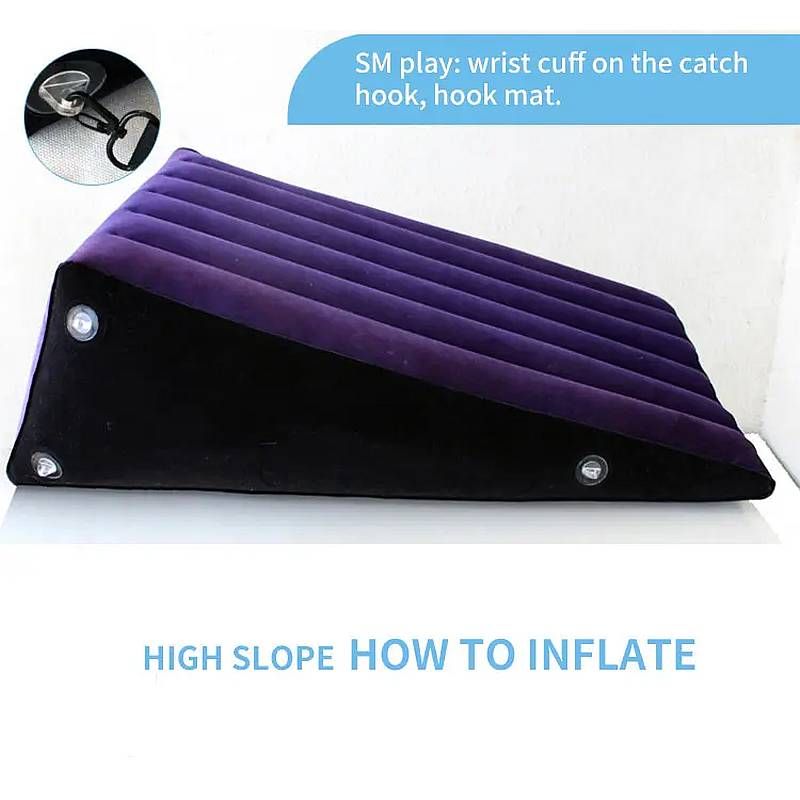 Large Inflatable Sex Positioning Wedge Cushion > Sex Toys > Sex Positioners - Tophatter Daily Deals