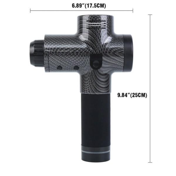 Professional Massage Guns - 8 Heads Deep Tissue Handheld Percussion Muscle Percussion Massager Health Care - Tophatter Daily Deals