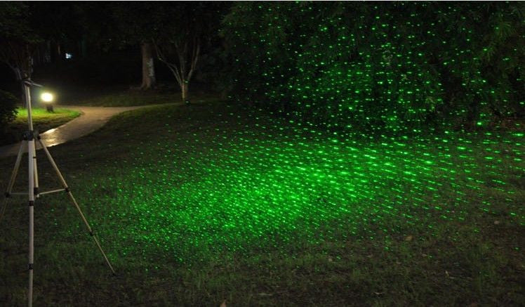Dual Laser Pointer Pen Green + Red Military Grade 10 Miles + Star Cap + Battery + Charger 532nm Laser - Tophatter Daily Deals
