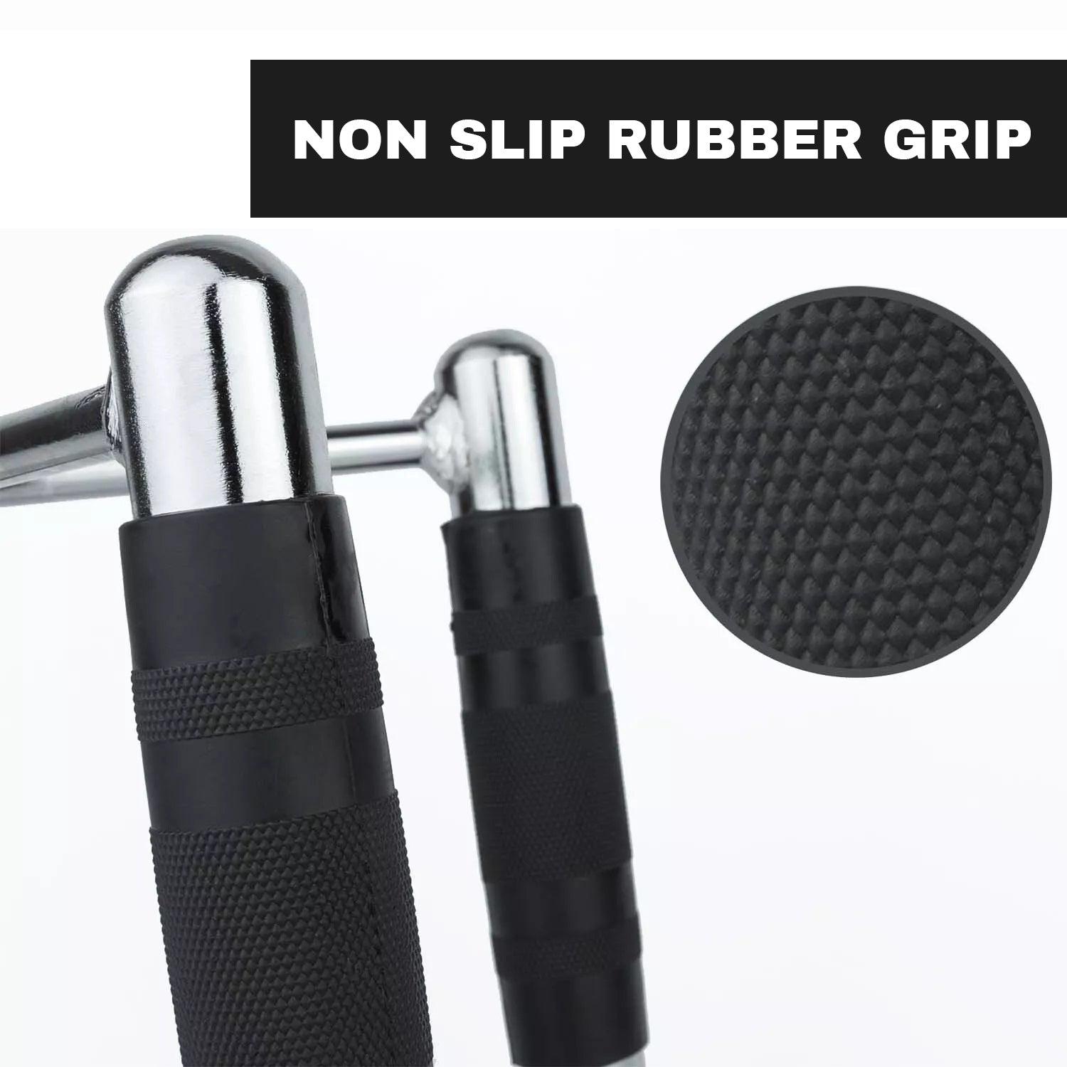 Lat Pull Down Bar - Double Seated V Row Close Grip Handle Multi Gym Cable Attachment Bar Twin Lat Exercise & Fitness - Tophatter Daily Deals