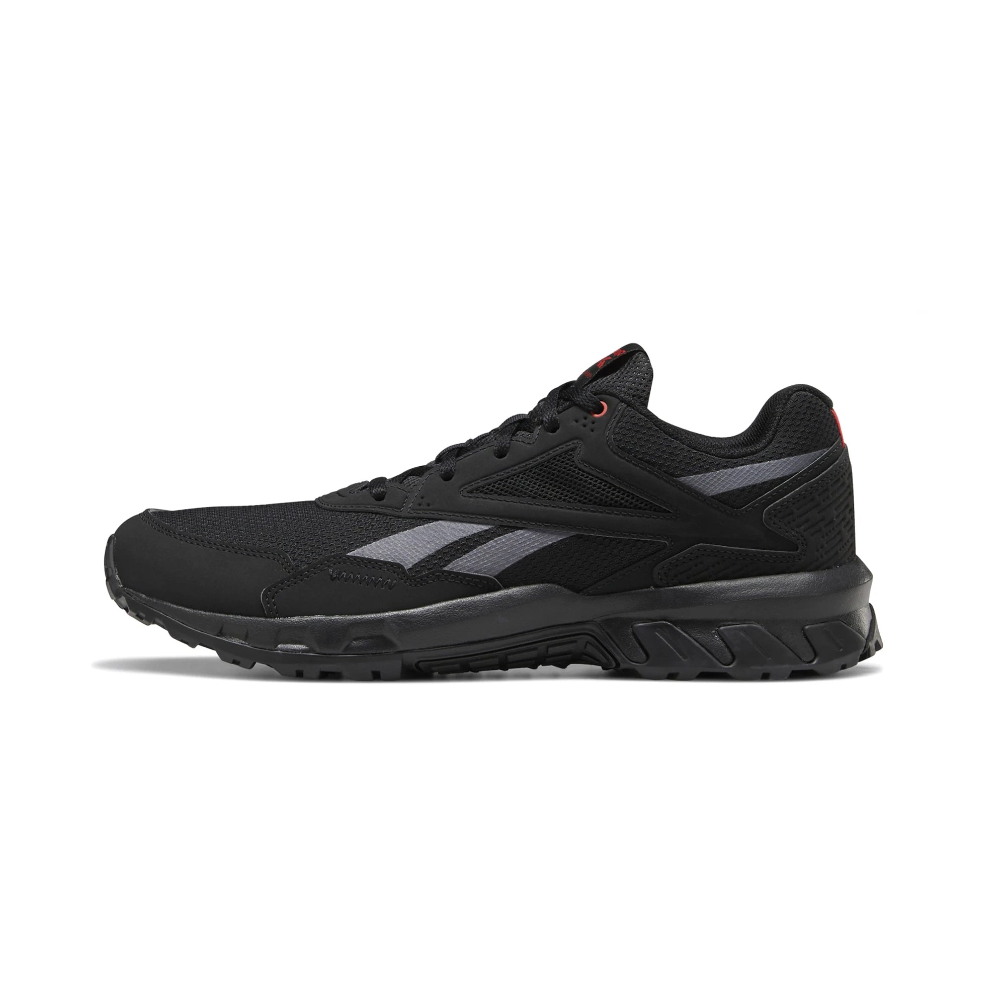 Reebok Men's Ridgerider 5.0 Shoes - Black/Radred/Pugry6 Black Radred Pugry6 7 Footwear - Tophatter Daily Deals