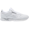 Reebok Men's Classic Leather Ripple Shoes - Ftwwht/Ftwwht/Cblack Ftwwht Cblack Footwear - Tophatter Daily Deals